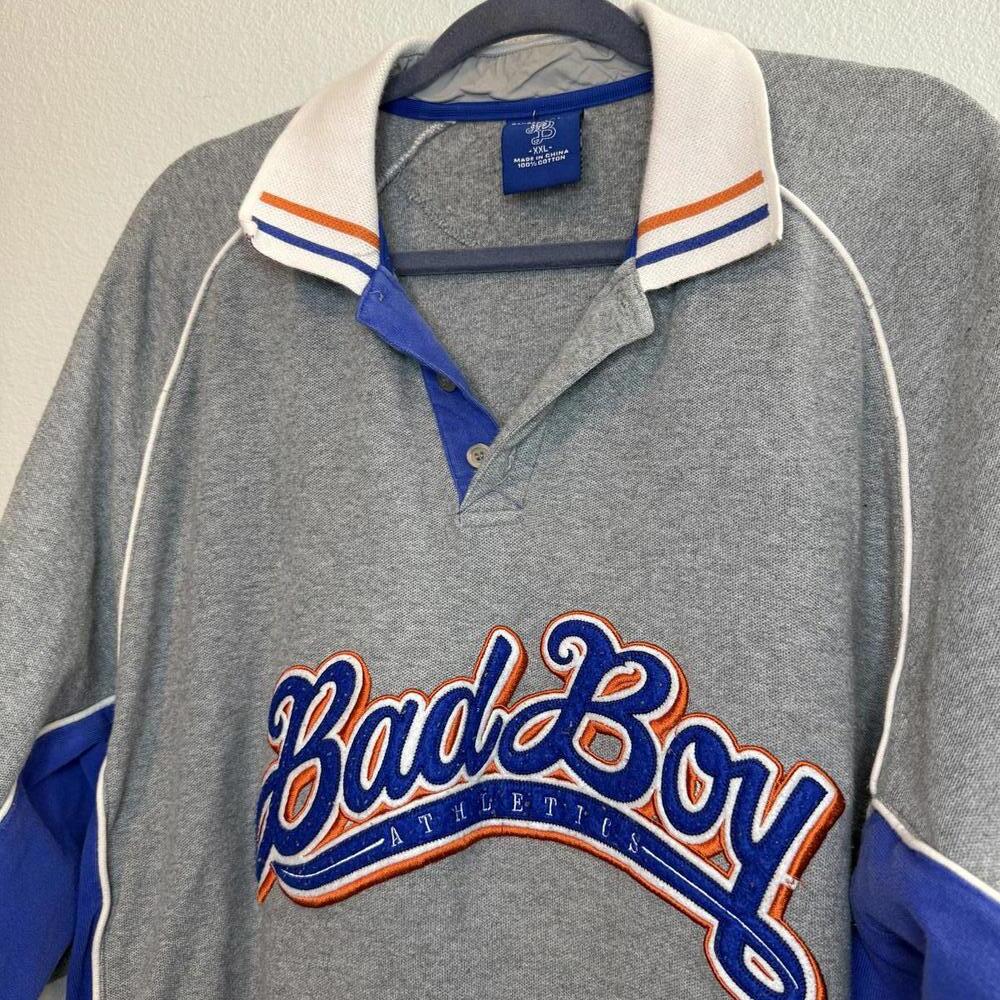 Bad‎ Boy Athletics Vintage Y2K StreetWear Polo Shirt